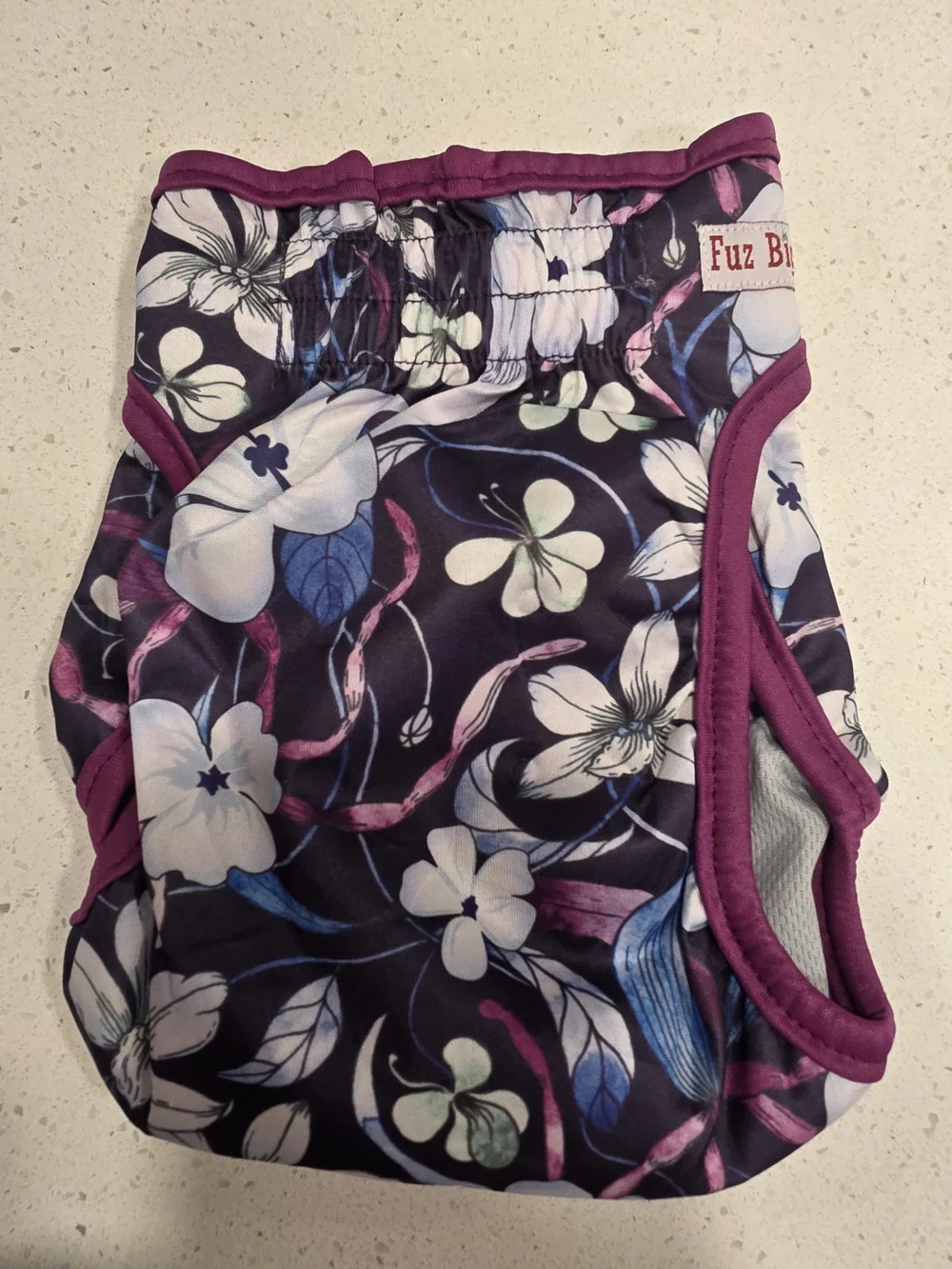 NWOT Floral Reusable Female Dog Diapers - Set of 5